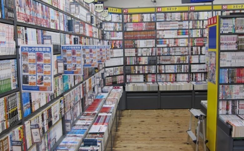 ブックオフ 松江店の店内