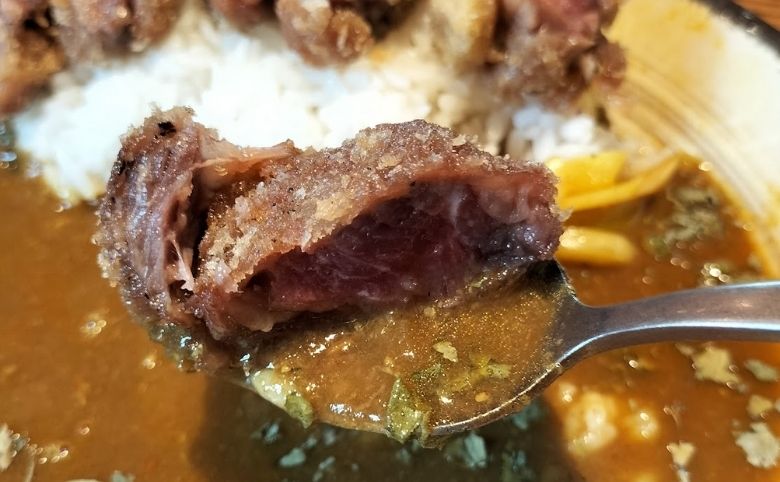 Spice＆curry LAMPの牛カツカレー