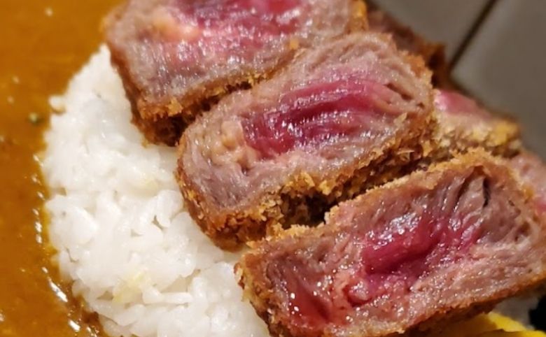 Spice＆curry LAMPの牛カツカレー