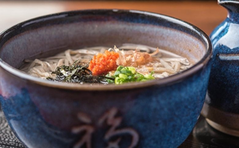 一福そばの釜揚げそば