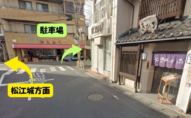 出雲そばきがるの場所