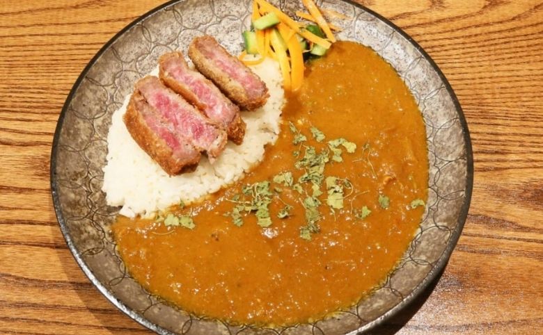 Spice＆curry LAMPの牛カツカレー